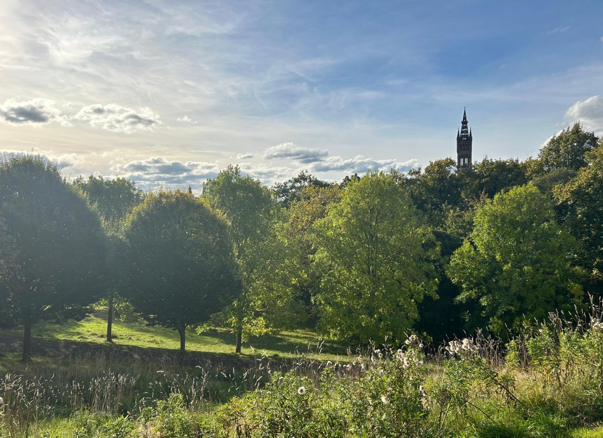 Appartamento Perfect In The Park Glasgow Esterno foto